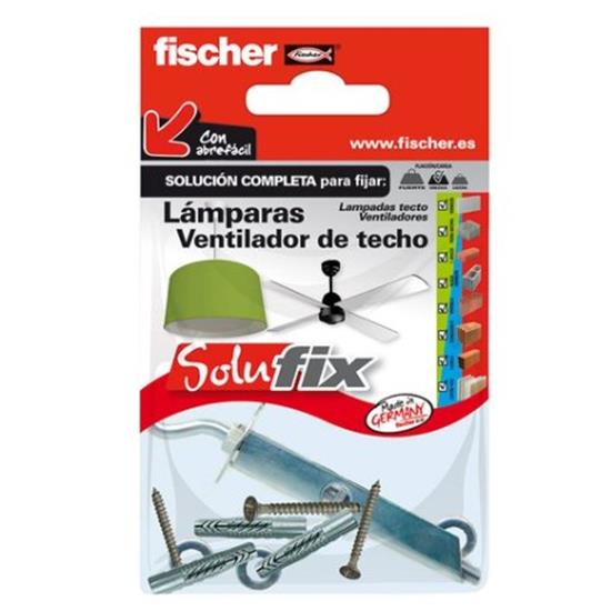 KIT LAMPARES DE SOSTRE, VENTILADORS DE SOSTRE FISCHER, Ref.: 502689