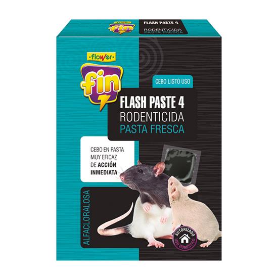 Raticida cebo en pasta fresca no anticoagulante 120gr