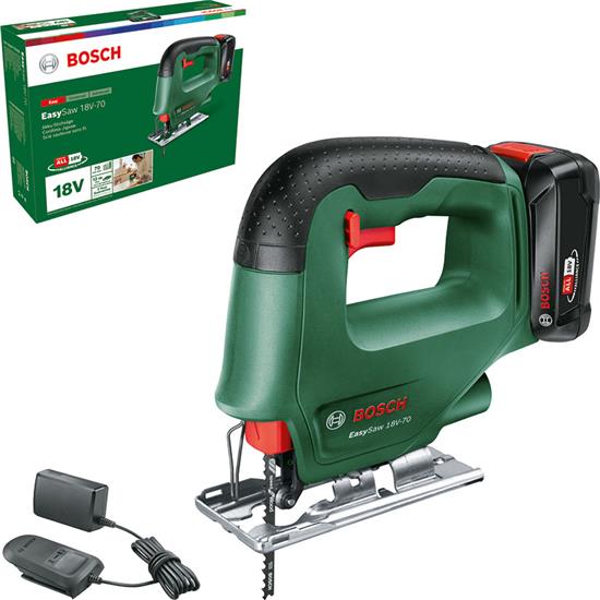 Sierra caladora EasySaw 18-70 0-2.600 cpm 1 Bat. 2.0 Ah max corte 70mm